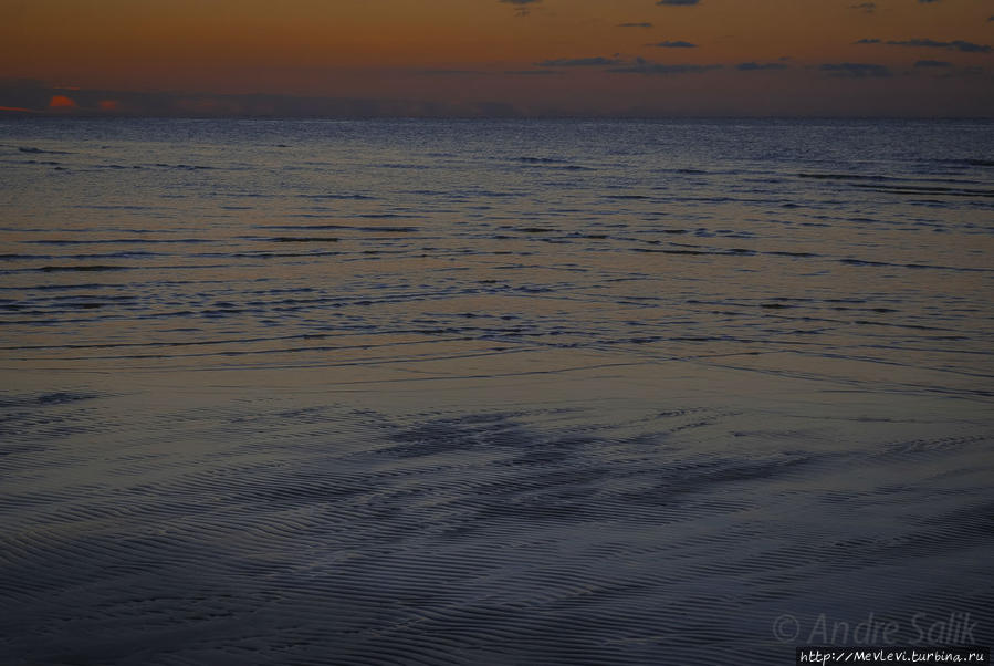Закат в Юрмале Юрмала, Латвия