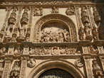 Деталь фасада церкви Сан Эстебан