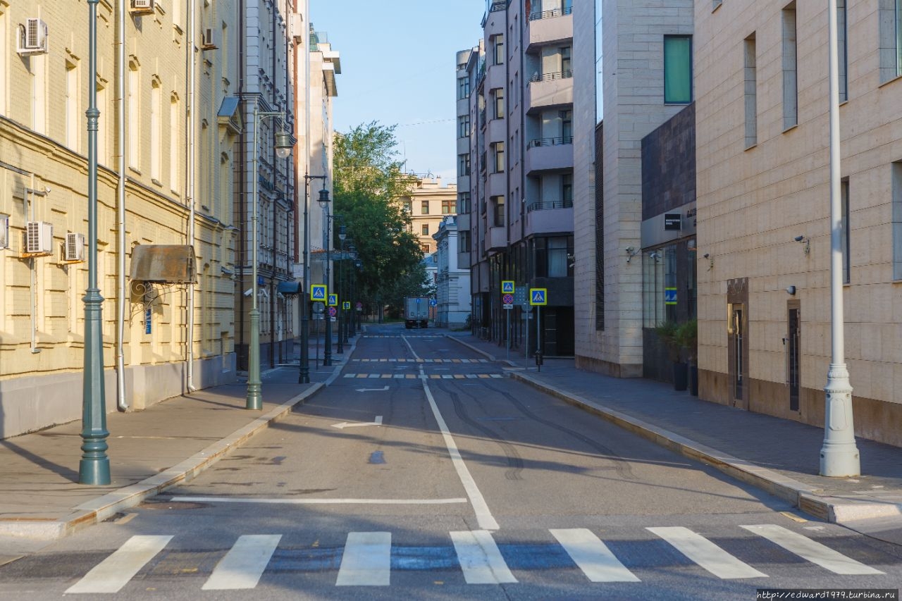 Прогулка по утренней Москве Москва, Россия