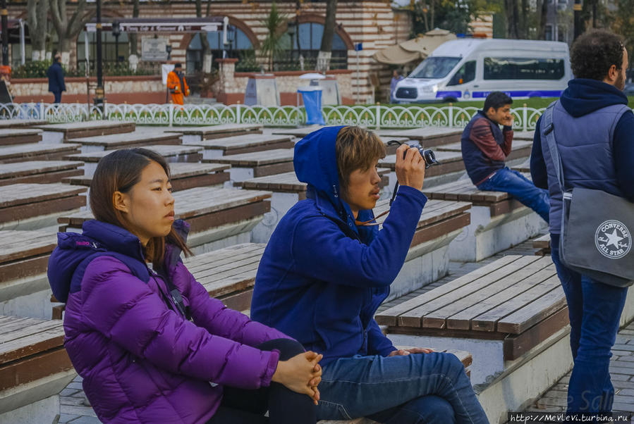 В Голубой Мечети Стамбул, Турция