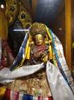 Говорящая статуя Тары в монастыре Пелгье Линг в Катманду