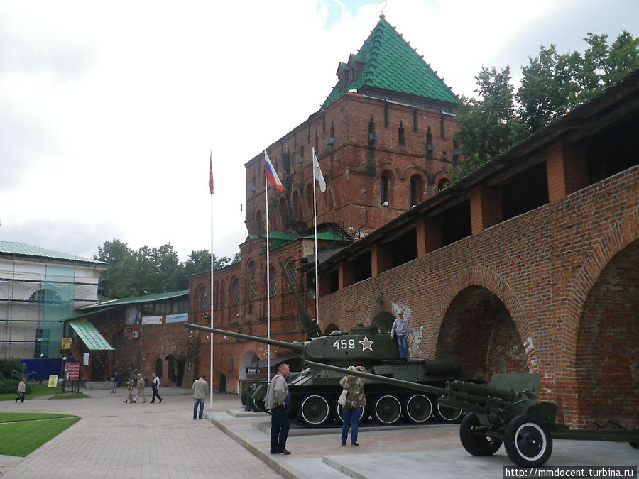 Нижегородский кремль и его окрестности Нижний Новгород, Россия