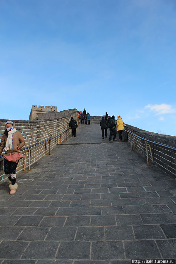 1 января на Великой Китайской стене Пекин, Китай