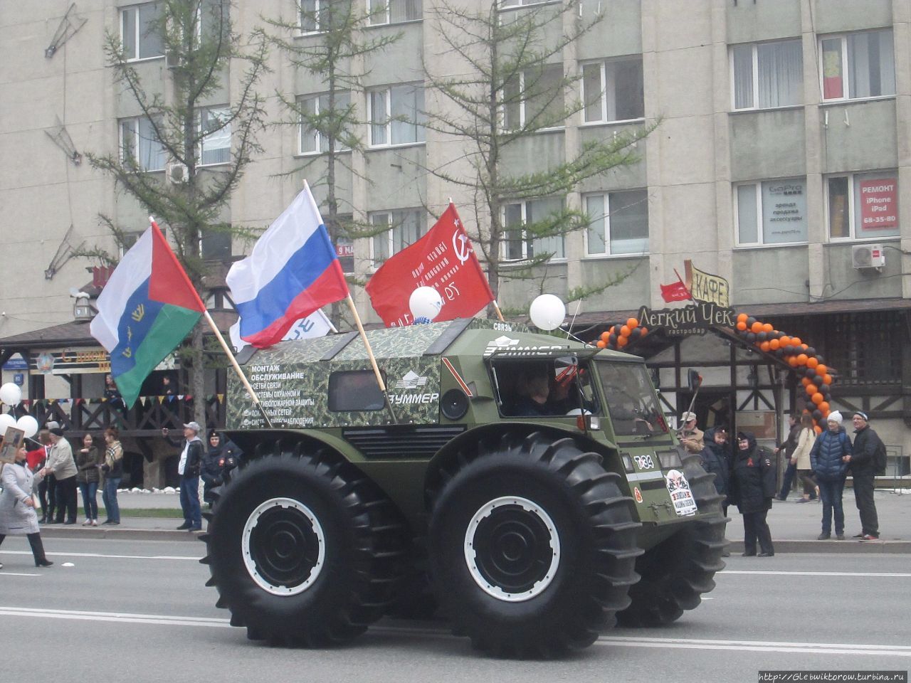 День Победы в Тюмени — 2017 Тюмень, Россия