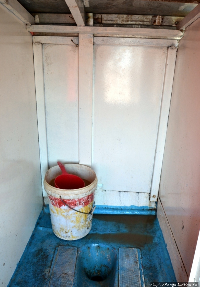 Туалет на катере. Фото из интернете