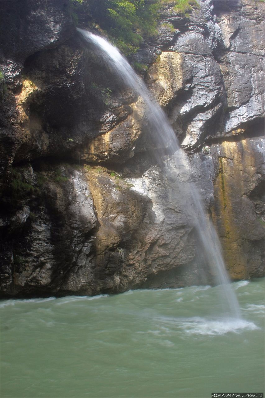 Ущелье реки Ааре Майринген, Швейцария