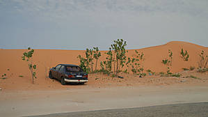 Парковка в пустыне