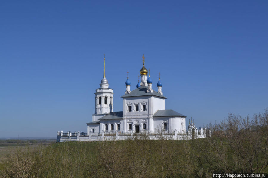 Успенский монастырь. Крестный ход и белые ворота Епифань, Россия