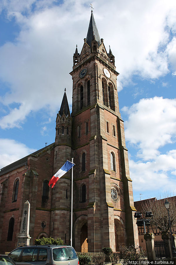 Церковь Saint Etienne Дьефенталь, Франция