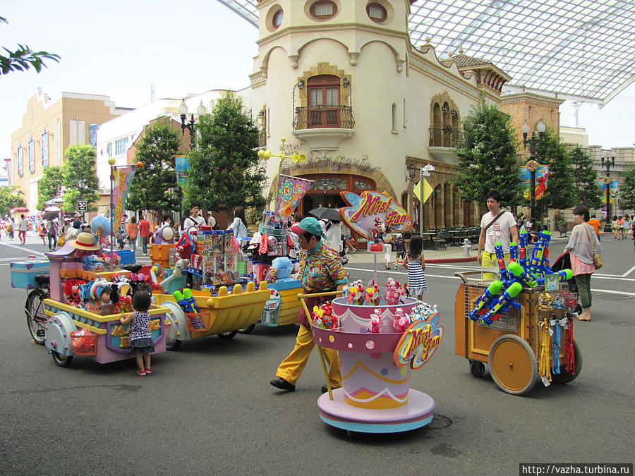 UNIVERSAL STUDIOS. Первая часть Осака, Япония