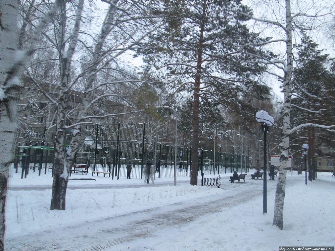 Сквер гимназистов Тюмень, Россия