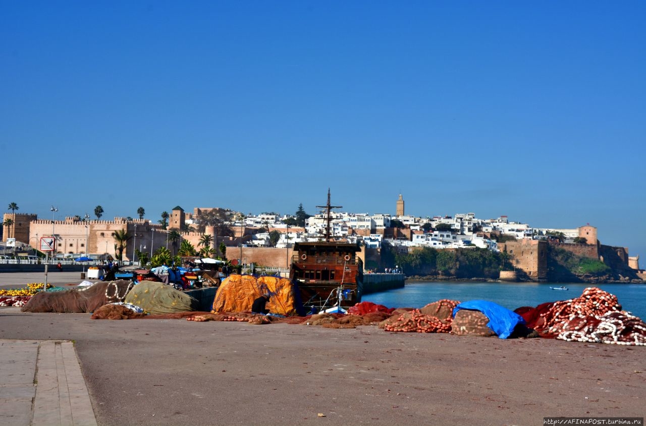 Набережная реки Бу-Регрег Рабат, Марокко