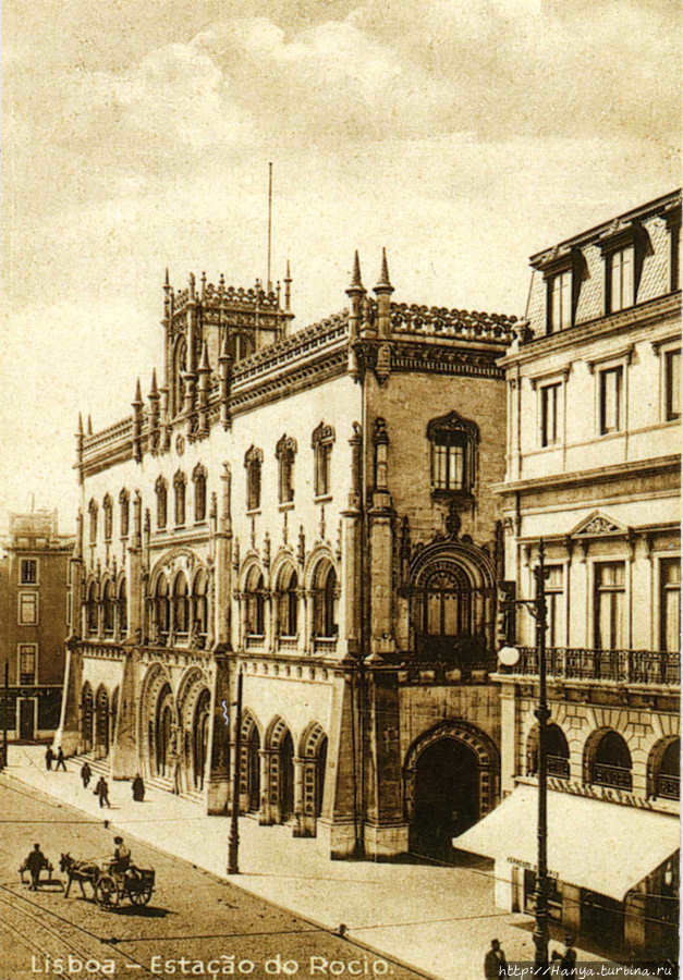 Фото 1906 г. Из интернета Лиссабон, Португалия