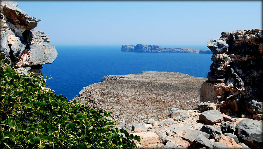 Остров Грамвуса или где можно увидеть сразу 3 моря Киссамос, Греция