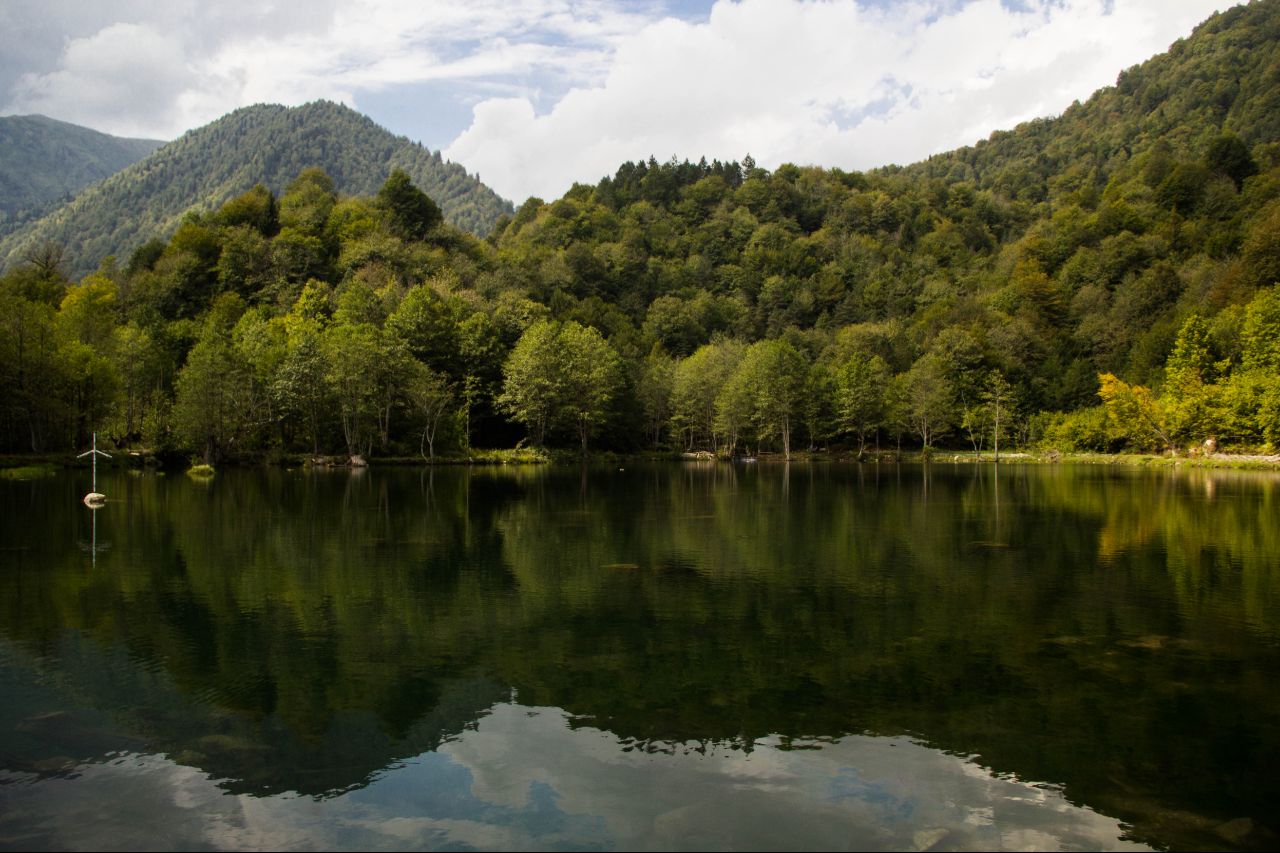 Кулбаки. Зелёное озеро Кулбаки, Грузия