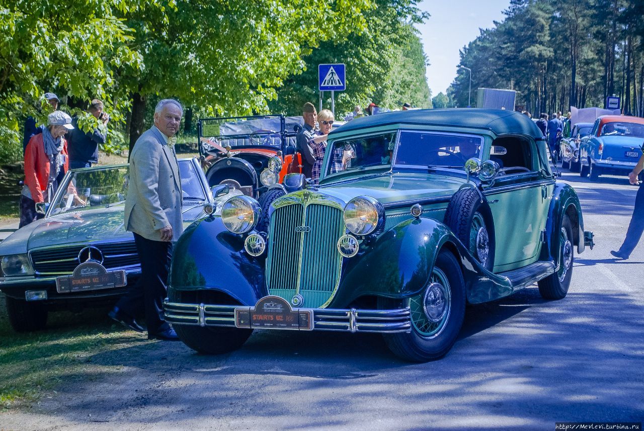 Фотографирование ретро автомобилей Рига, Латвия