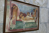 Настенная фреска XII век