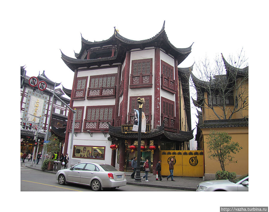 Старый город Шанхая и близ лежащие улицы Шанхай, Китай