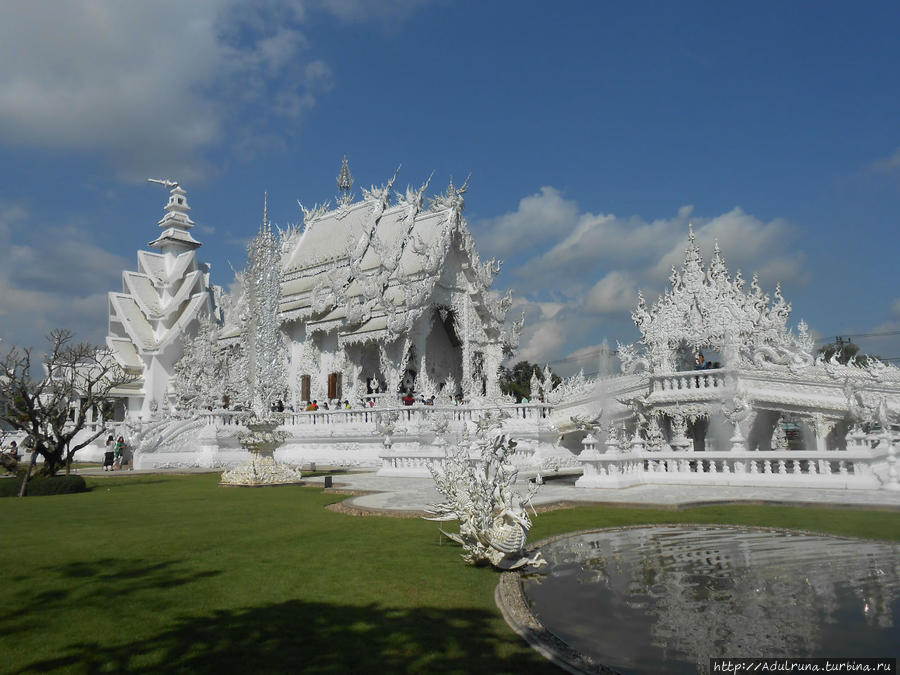 6. Wat Rong Khun. Белый Храм в Чианграе... Чианграй, Таиланд