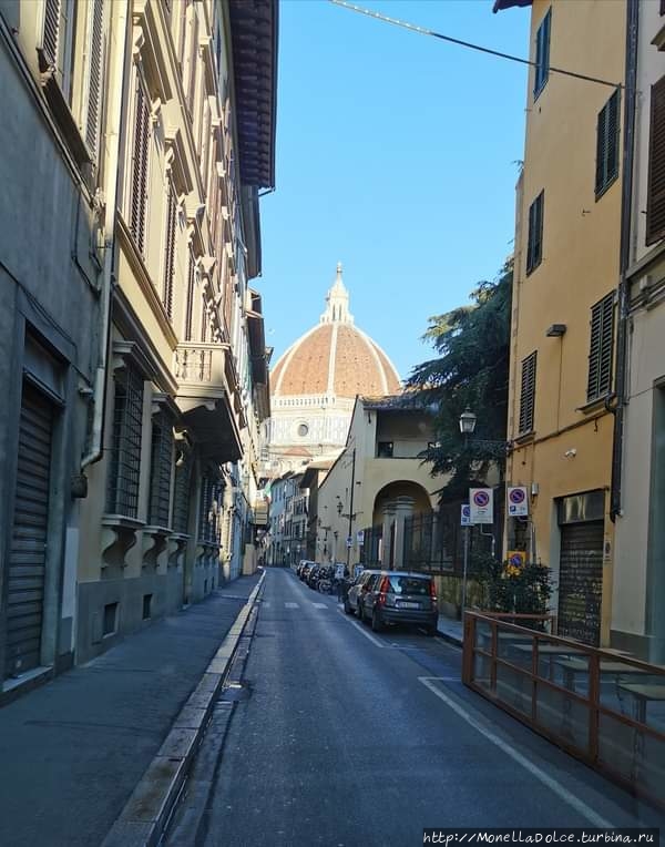Улица Ориуоло Флоренция, Италия