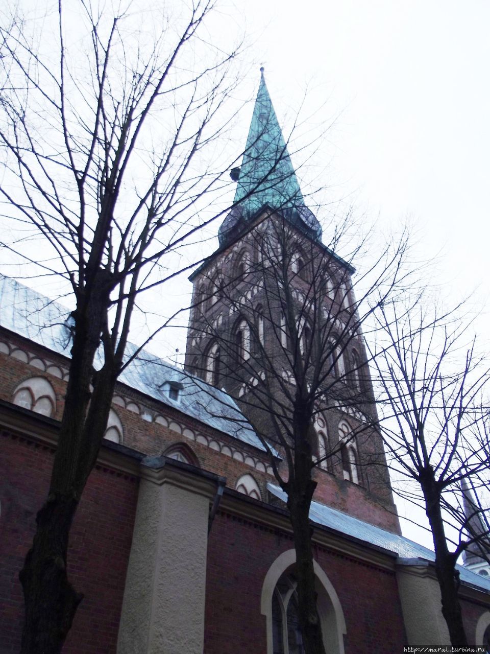 Собор святого Екоба (Якова) построили в начале XIII века. Рига, Латвия