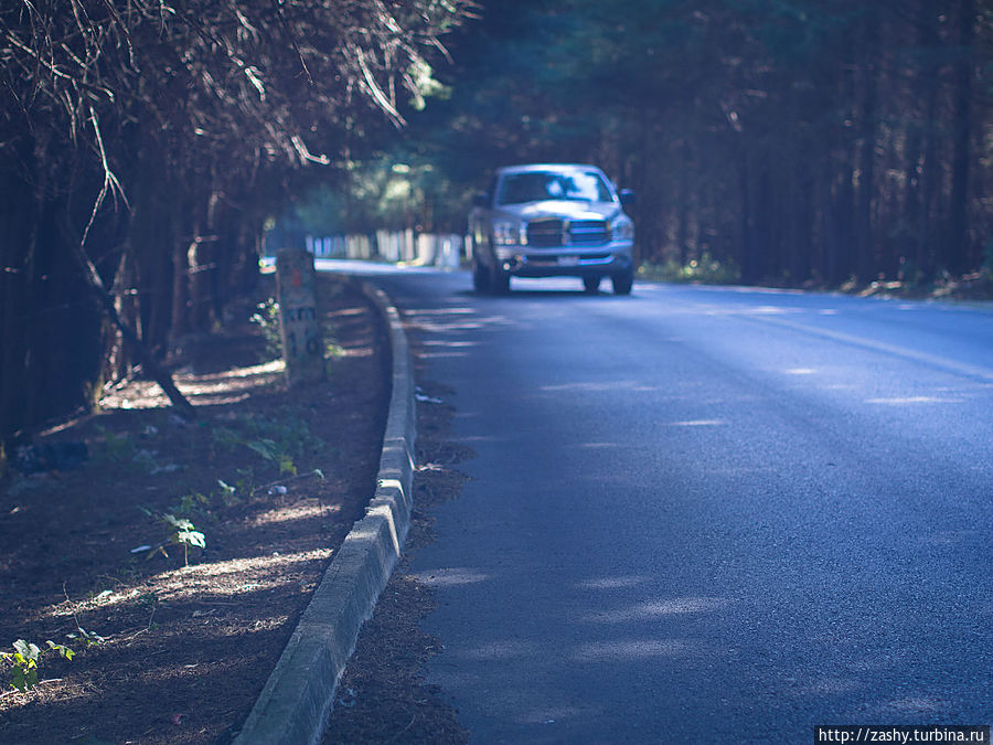 по дороге к вулкану