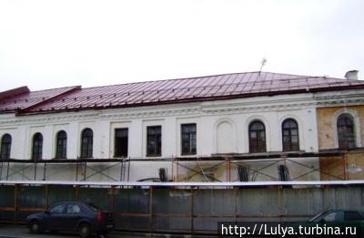 В Рыбинске активно восстанавливают бывший мучной двор. Рыбинск, Россия