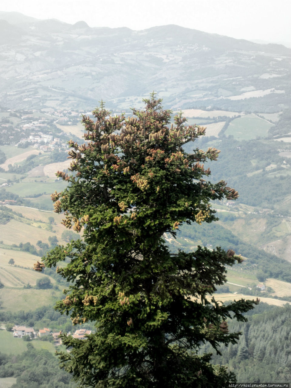 На склонах горы Титано. Сан-Марино, Сан-Марино
