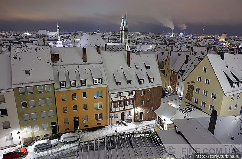 Вид на город со стороны Дворца Кайзера