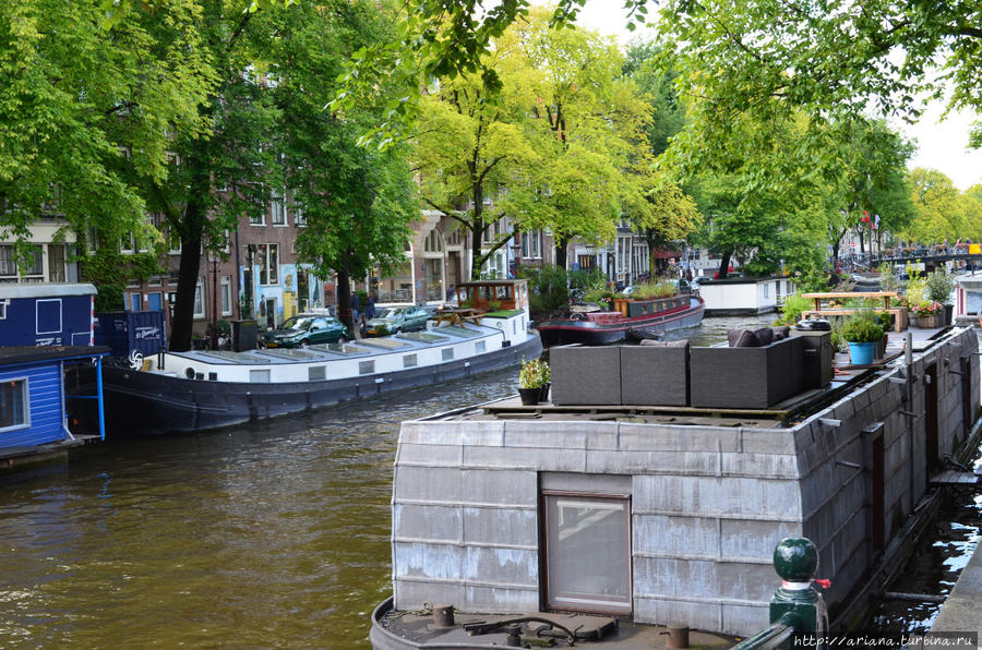 Дом на воде Амстердам, Нидерланды