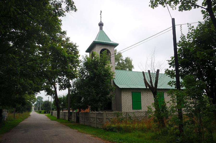 Православный храм в бывшем католическом костеле