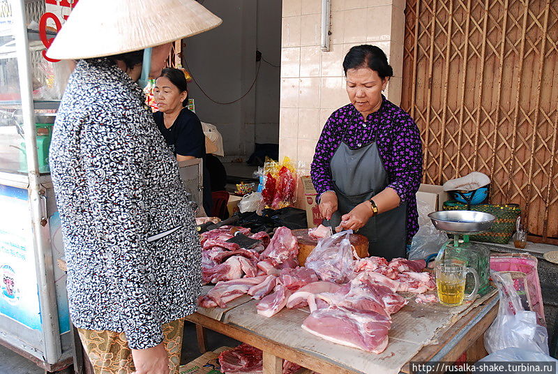Местный рынок Нячанг, Вьетнам