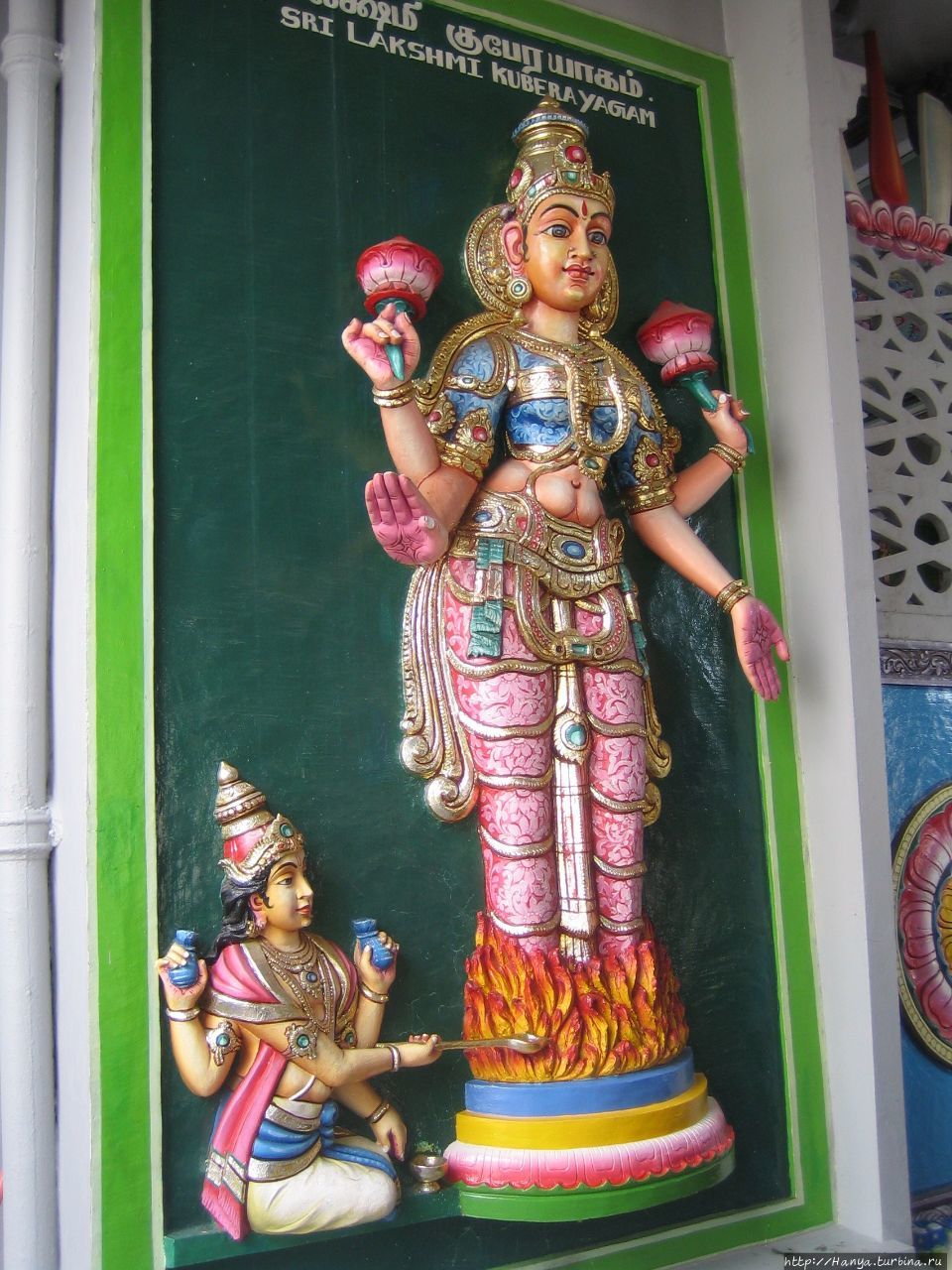 Храм Sri Srinivasa Perumal. Лакшми
