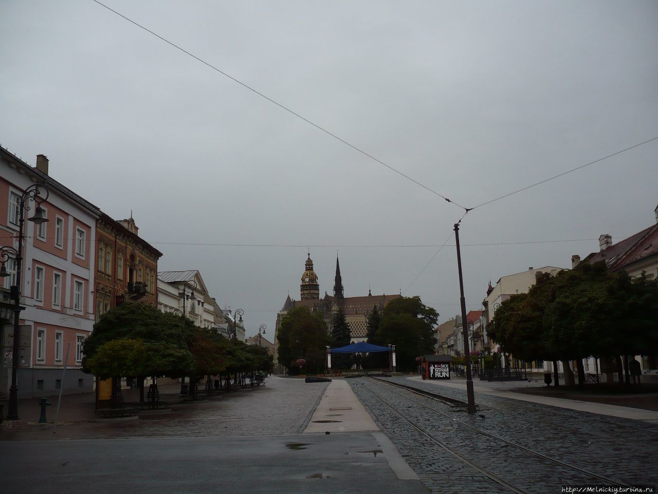 Утренняя пробежка по славному городу Кошице Кошице, Словакия