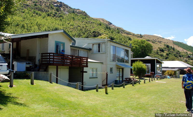 Жилые дома жителей Квинстауна Квинстаун, Новая Зеландия