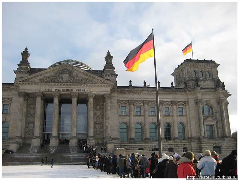 Новый Год в морозной Германии Берлин, Германия