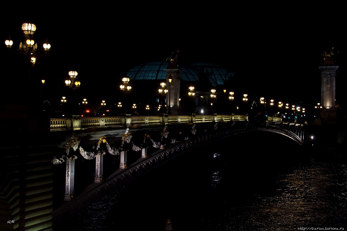 Париж — Мост Александра III Париж, Франция