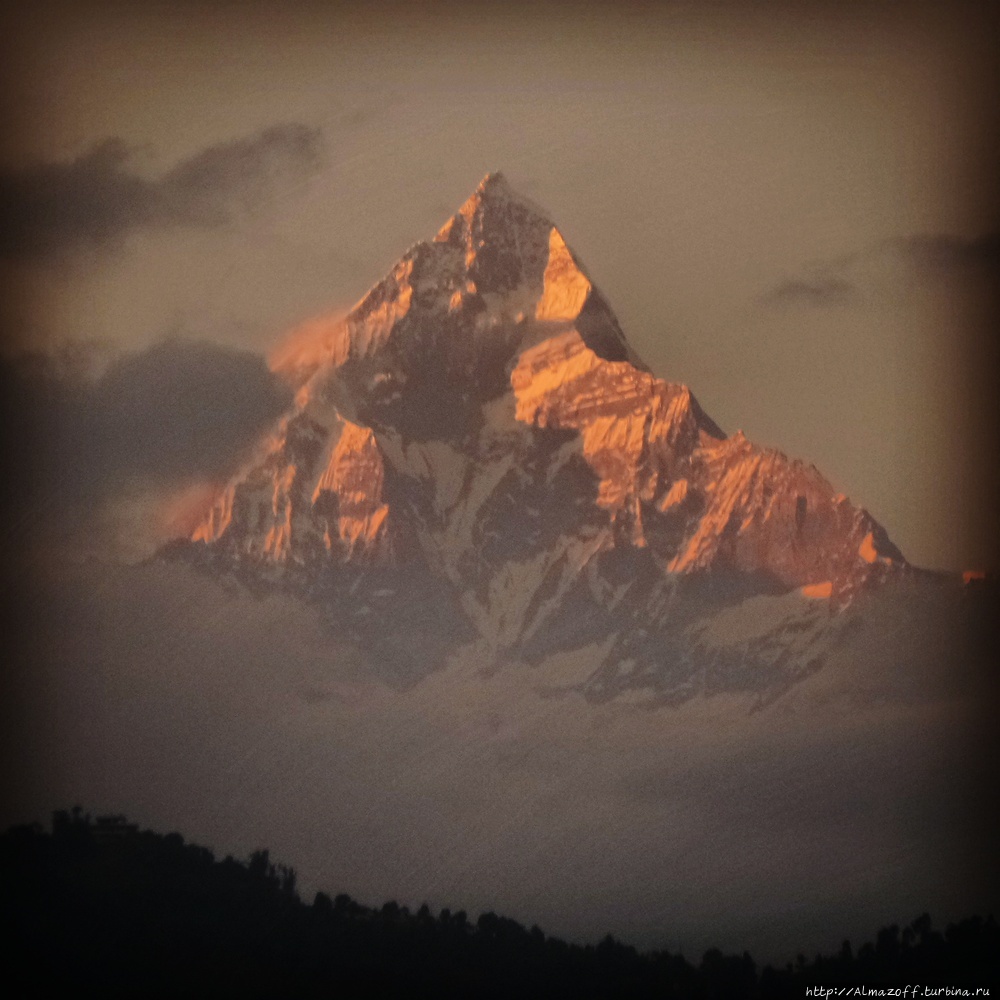 Обитель снегов. Гималаи. Аннапурна гора (8091м), Непал