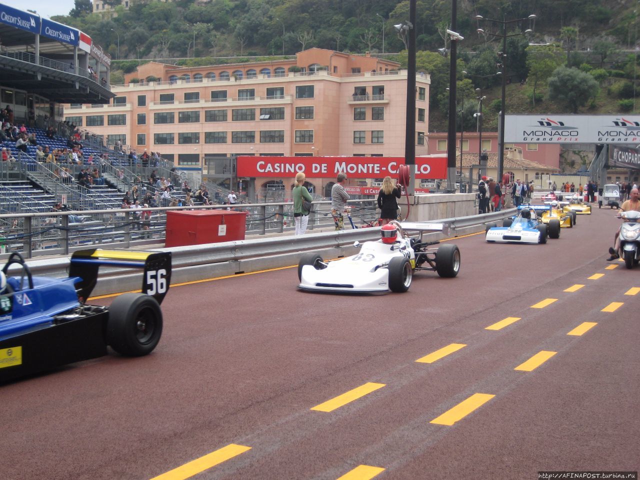 Ретро-альбом. Вспоминая гонку Формулы-1 Гран-при Монако Монте-Карло, Монако
