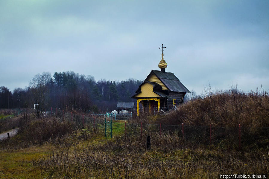 Волнаволок, новая часовня на месте сгоревших Покровской и Власьевской церквей Подпорожье, Россия