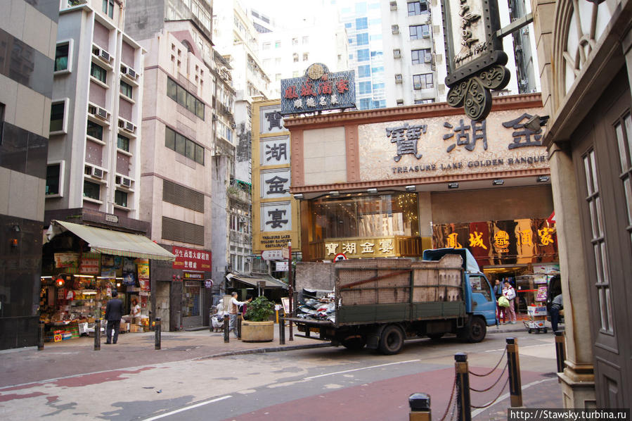 Трамваем от CENTRAL до Wan Chai Гонконг