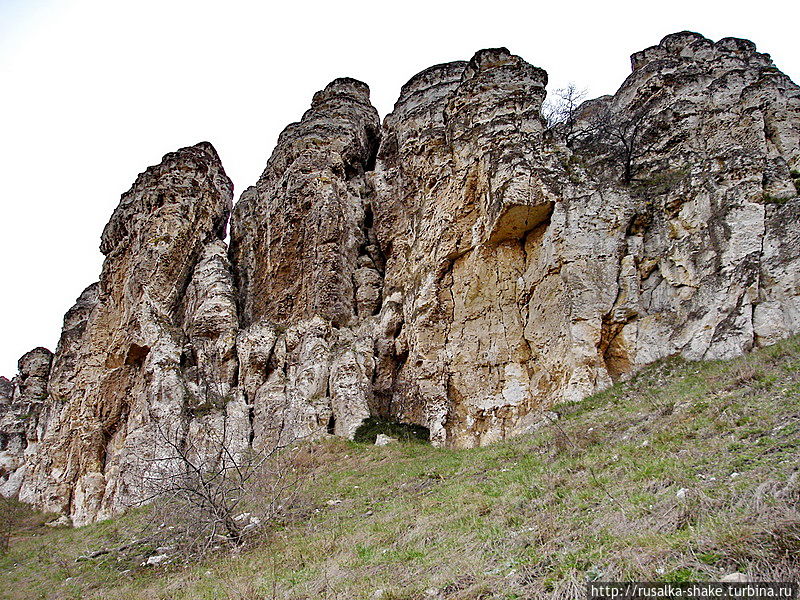 Меловые горы в донских степях Лысогорка, Россия