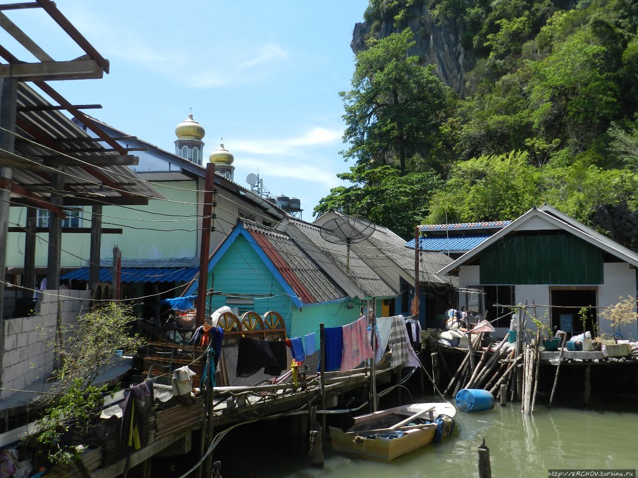 Экскурсия по островам. Ч-3. Деревня морских цыган Пханг-Нга, Таиланд
