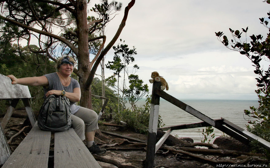 Вид у меня, конечно, не комильфо... но счастливая!!! )) Бако Национальный Парк, Малайзия