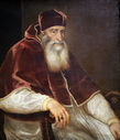 Тициан Вечелио. Папа третий Фарнезе