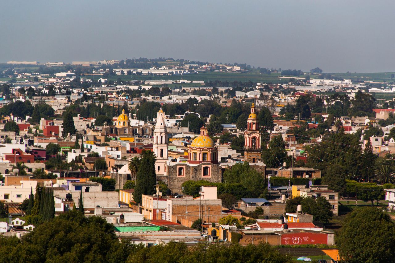 Чолула-де-Ривадабия и Пуэбла Чолула, Мексика