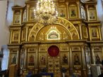 Затем посещаем восстанавливаемый храм во имя Покрова Пресвятой Богородицы в Сить-Покровском.