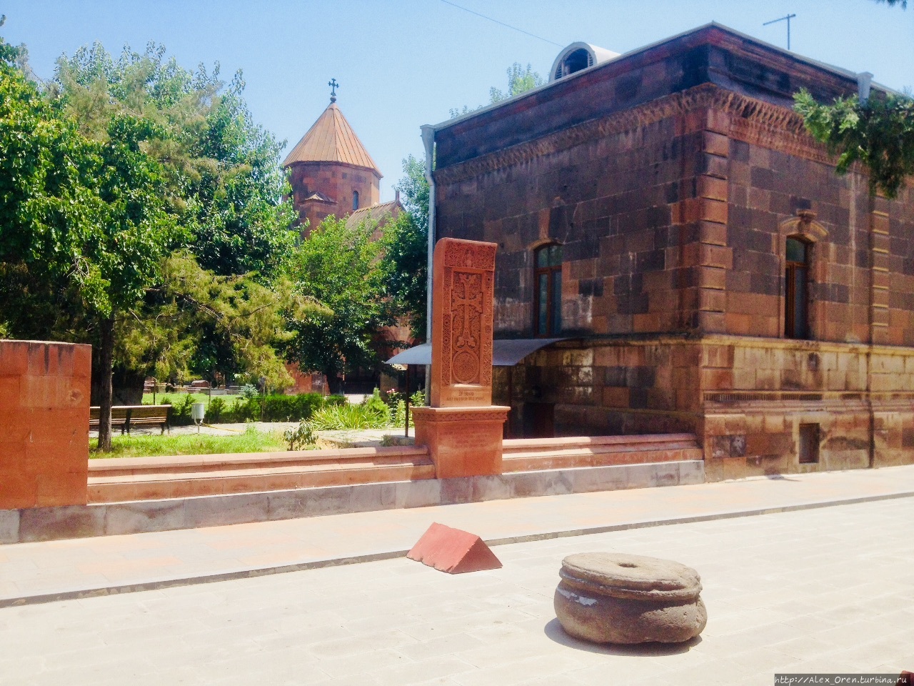 Город Вагаршапат в Армении античность