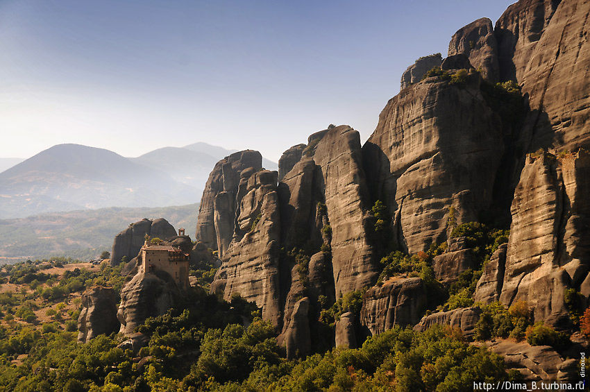 Каменный лес Каламбака, Греция