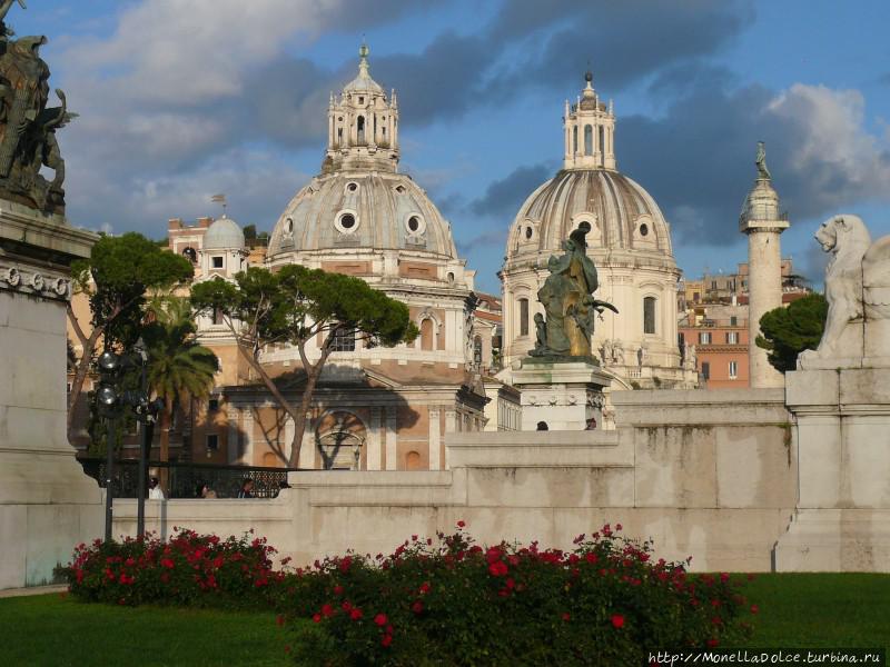 Площадь Венеции — собрание шедевров архитектуры Рим, Италия